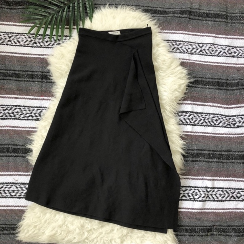 Babaton Aritzia Pamella Skirt, Black, S